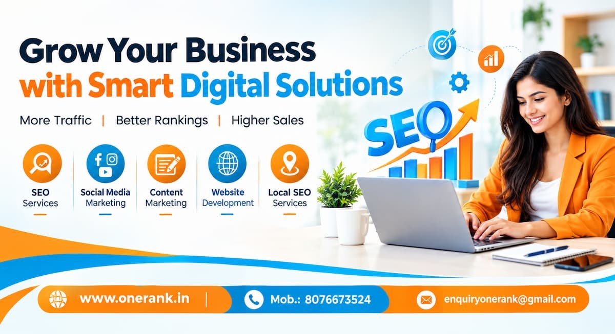 Onerank- Best SEO Company Delhi cover
